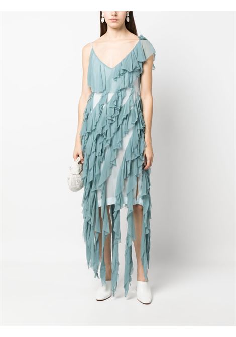 slip dress with ruffles DRIES VAN NOTEN | Dress | DAYLIN6473506